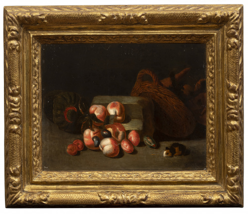 PIETER SNYERS (Amberes, 1681-1752)Pareja de naturalezas m