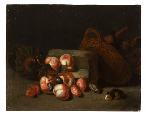 PIETER SNYERS (Amberes, 1681-1752)Pareja de naturalezas m