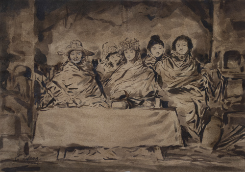 EUGENIO LUCAS VILLAAMIL (Madrid, 1858 - Madrid, 1918)Conj