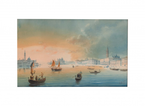 GIORGIO BUSATO (Venecia, 1836- Inglaterra,1917)Venecia