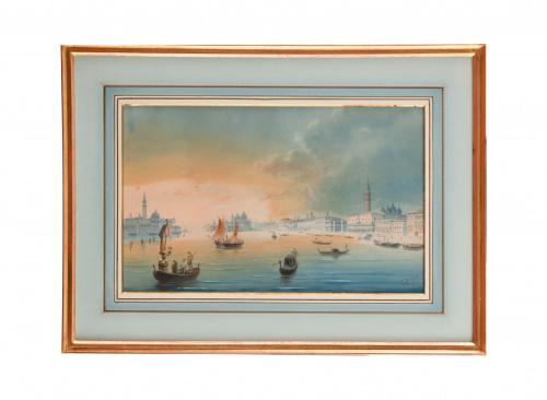 GIORGIO BUSATO (Venecia, 1836- Inglaterra,1917)Venecia