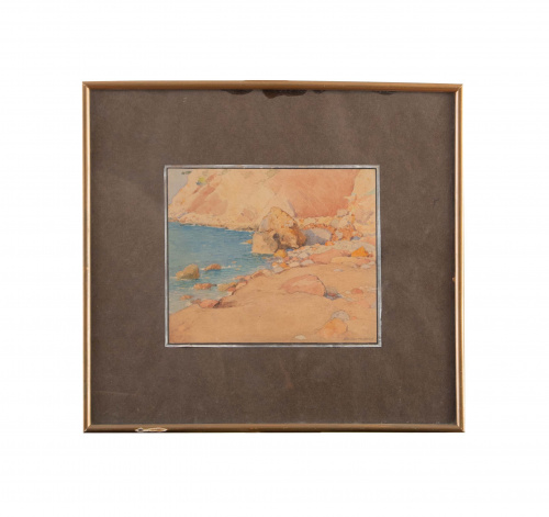 ERWIN HUBERT (Viena, 1883 - Palma de Mallorca, 1963)Paisa