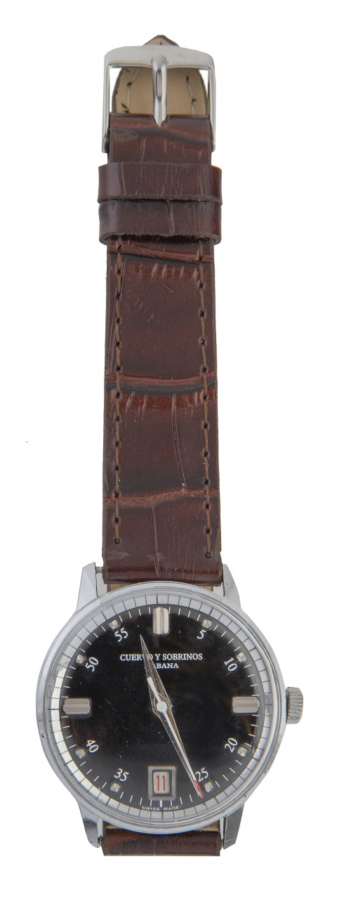 Reloj de pulsera CUERVO Y SOBRINOS años 50