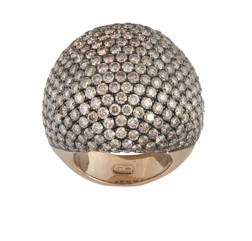 Conjunto de pendientes, brazalete y sortija de brillantes b