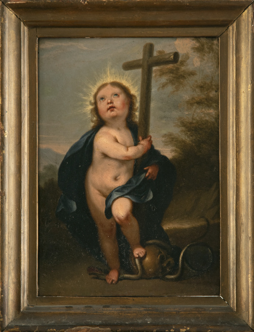 ESCUELA ESPAÑOLA, SIGLO XVIIINiño Jesús triunfante sobre 