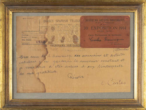 DOMÈNEC CARLES ROSICH (Barcelona, 1888-1962), DOMÈNEC CARLE