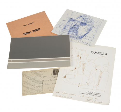 LOTE DE 5 OBRAS Y TEXTOS DE DIVERSOS AUTORES COMO ANTONI CU