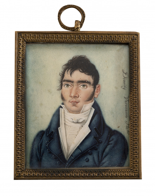 DIONISY VERONENSIS (Escuela europea, siglo XIX)Retrato de