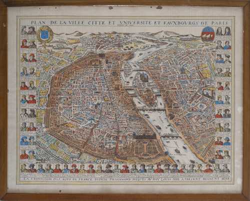 ESCUELA FRANCESA, SIGLO XVIIIPlan de ville citte et inive