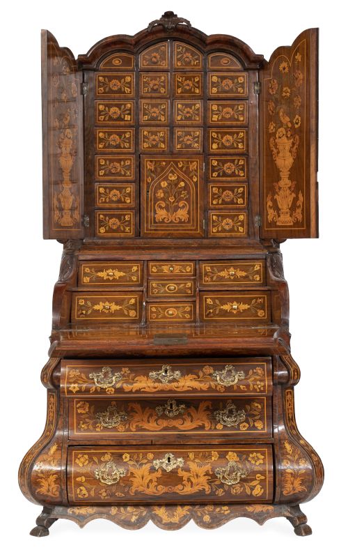 Bureau de niño o diseño de ebanista.Trabajo holandés, h.