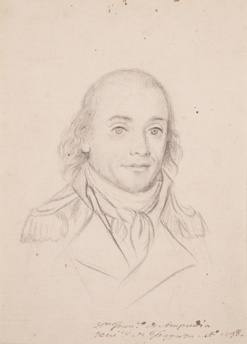 ESCUELA ESPAÑOLA, H. 1798Retrato de Don Francisco de Ampu