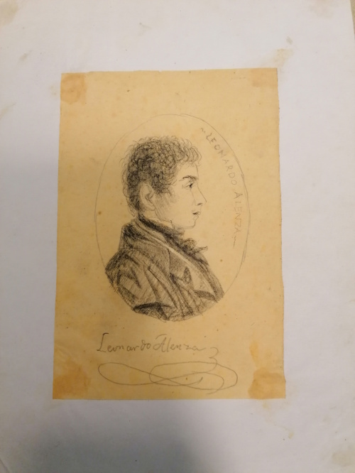 ESCUELA ESPAÑOLA, SIGLO XIXLeonardo Alenza, busto