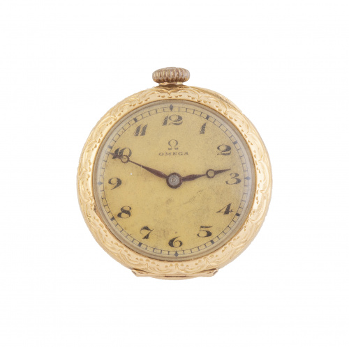 Reloj colgante OMEGA años 20 en oro amarillo de 18K