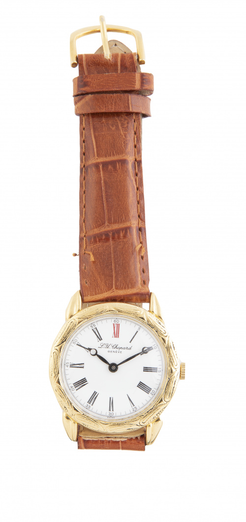 Reloj CHOPARD en plaqué or, años 30