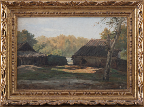 ENRIQUE CASANOVA ASTORZAPaisaje dedicado a Suay