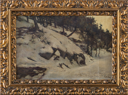 JOSÉ MARÍA SUAY DAGUÉS (Valencia, siglo XIX-XX)Paisaje ne