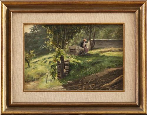 JOSÉ MARÍA SUAY DAGUÉS (Valencia, siglo XIX-XX)Dama leyen