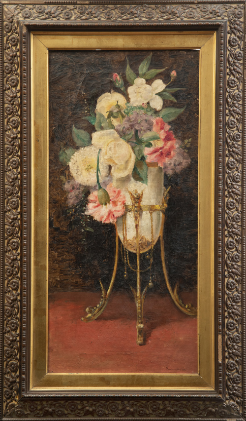 FERNANDO GARCÍA CAMOYANO (1867-1930)Jarrón con flores