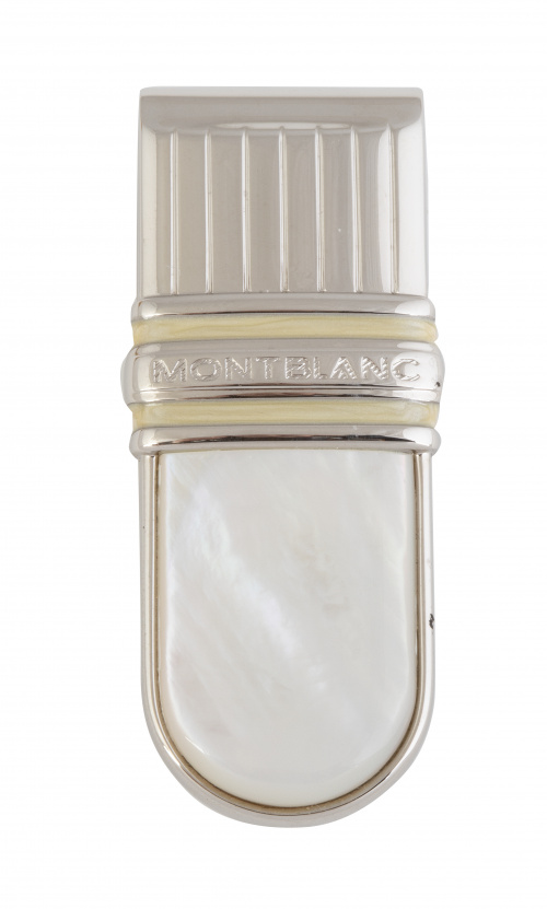Pinza para billetes MONTBLANC con decoración de nácar