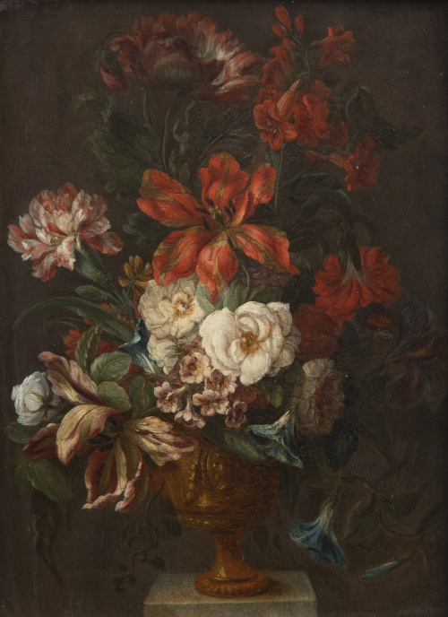 JEAN BAPTISTE GIRARD (París, 1771- 1830)Jarrón de flores 