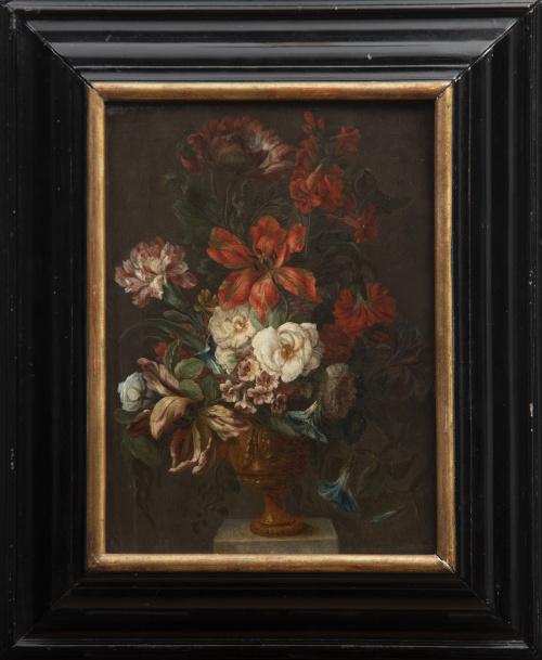 JEAN BAPTISTE GIRARD (París, 1771- 1830)Jarrón de flores 