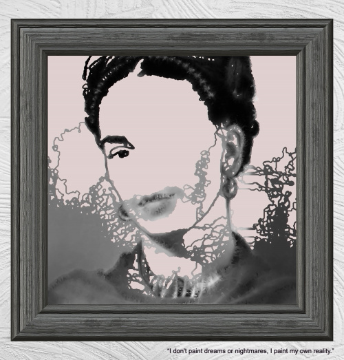 GALA MIRISSA, GALA MIRISSA/Frida Kahlo written in JavaScr
