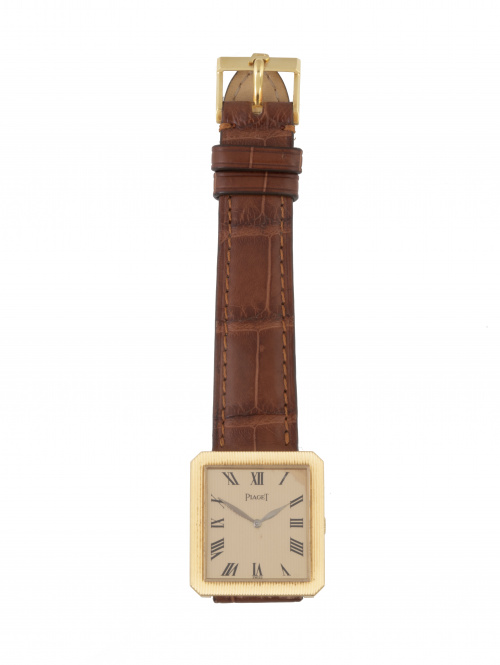 Reloj PIAGIET Protocolo vintage años 70 en oro de 18K 954. 