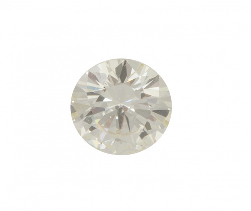 Brillante con un peso estimado de 3,20 ct color estimado M 