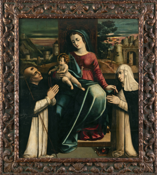 ESCUELA TOLEDANA, SEGUNDA MITADA SIGLO XVIVirgen con Niño