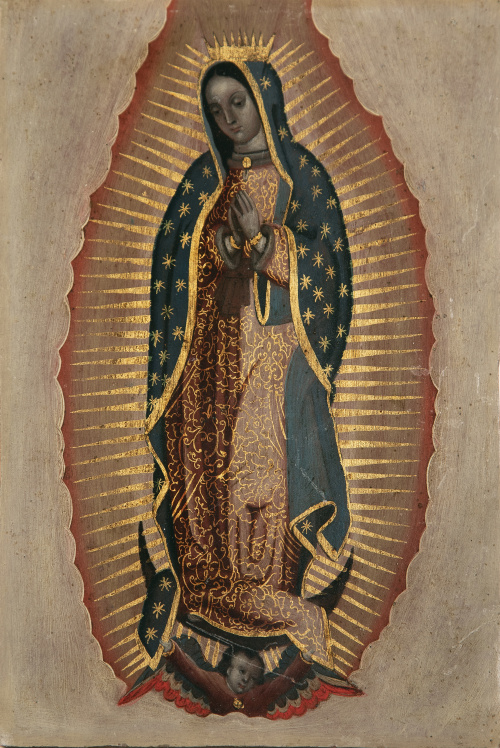 ESCUELA MEXICANA, SIGLO XVIIIVirgen de Guadalupe