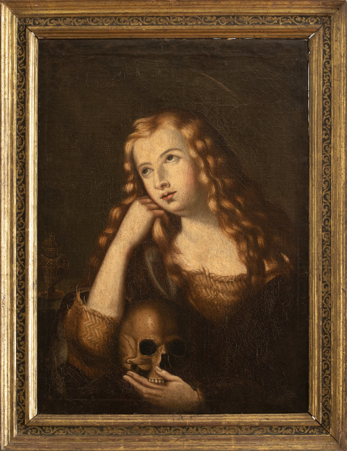 ESCUELA ESPAÑOLA, H. 1700Magdalena Penitente