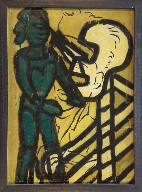 SIMEÓN SÁIZ RUIZ (Cuenca, 1956)Ébano metálico, 1985