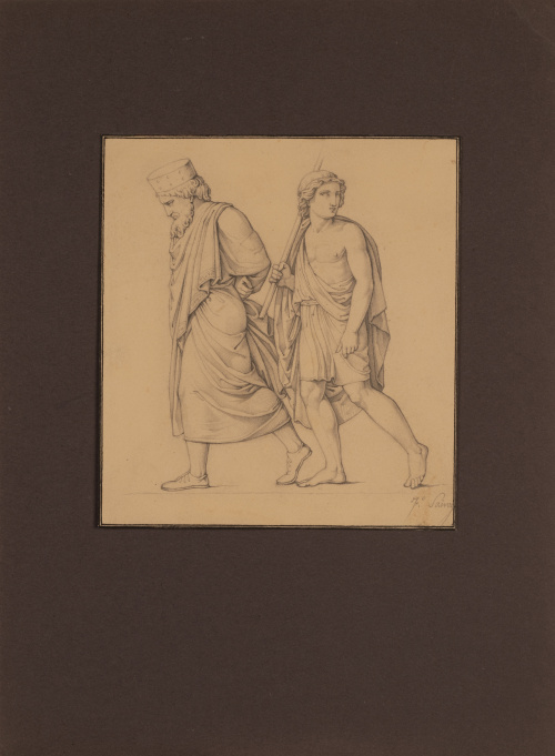 FRANCISCO SAINZ (1823-1853)Estudio de figuras