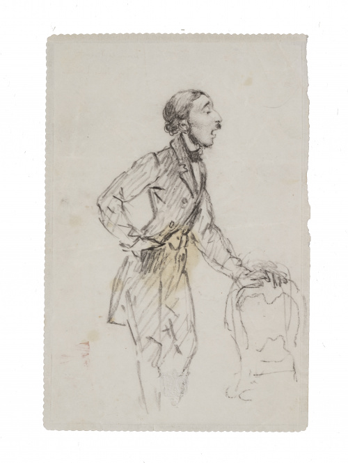 ESCUELA ESPAÑOLA, SIGLO XIXCaballero boquiabierto