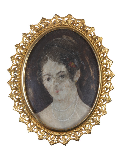 ANÓNIMO SIGLO XIX y COSWAY (Escuela inglesa, h. 1900),Ret