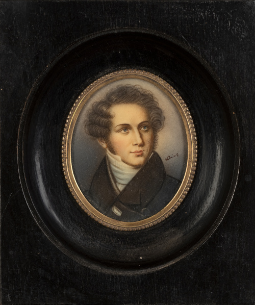 ESCUELA ITALIANA, H. 1900Retrato de Vicenzo Bellini