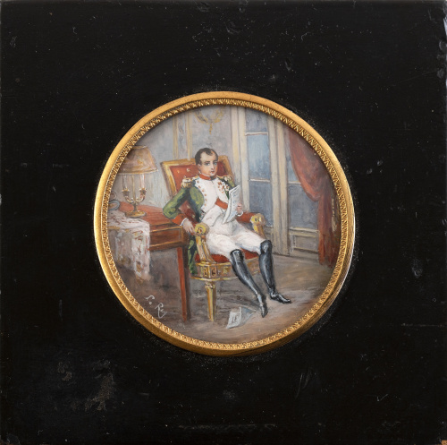 ESCUELA FRANCESA, SIGLO XIXRetrato de Napoleón Bonaparte 
