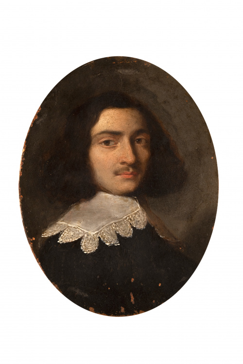 ATRIBUIDA A GONZALO COQUES (Amberes, 1614/1618-1684)Retra