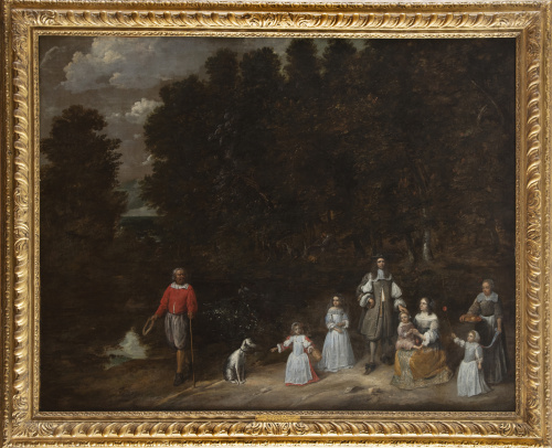 ATRIBUIDO A GONZALO COQUES (Amberes, 1614/1618-1684)Monsi