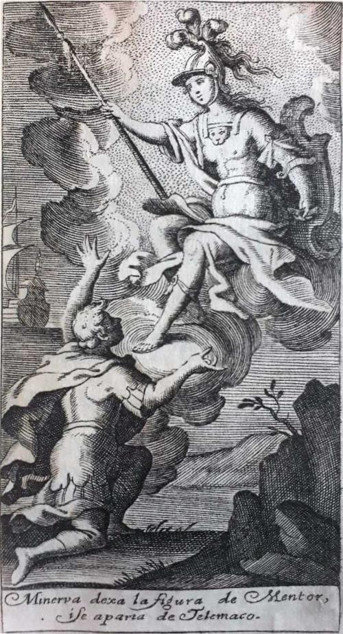 ESCUELA CUZQUEÑA, TERCER CUARTO SIGLO XVIII"Idomeneo y Me