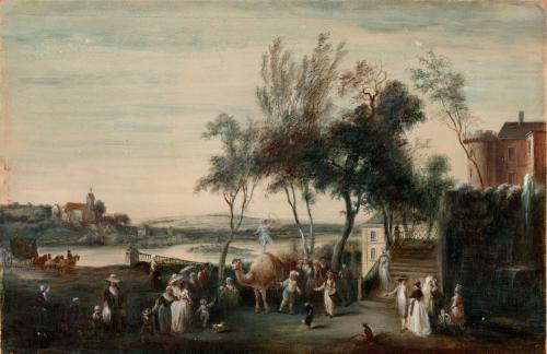 ATRIBUIDO A JEAN- BAPTISTE HILAIRE  (Audun- Le- Tiche, 1753