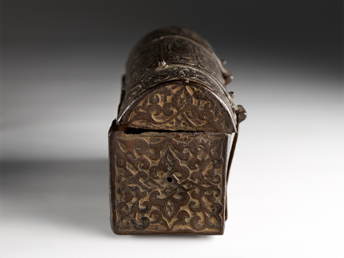 Arqueta con el escudo Nazarí.Probablemente Granada, prime