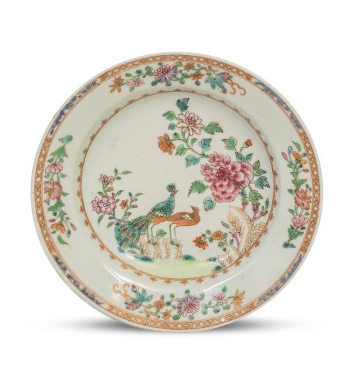 Plato de porcelana china para la exportación del "Serviço d