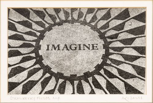AKI DAVISImagine, Strawberry Fields, NY