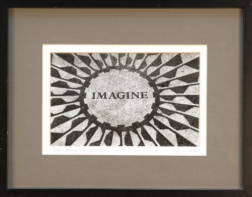 AKI DAVISImagine, Strawberry Fields, NY