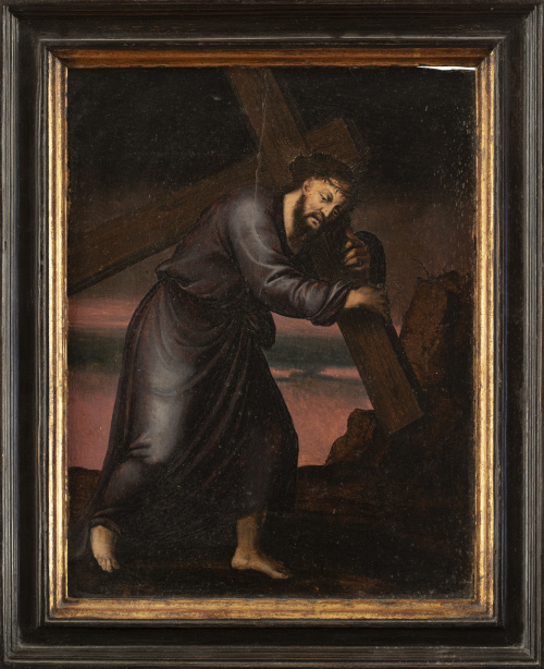 ESCUELA VALENCIANA, SIGLO XVICristo camino al Calvario