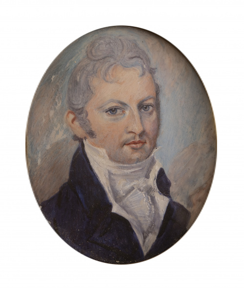 ESCUELA ESPAÑOLA, SIGLO XIXRetrato de caballero con levit