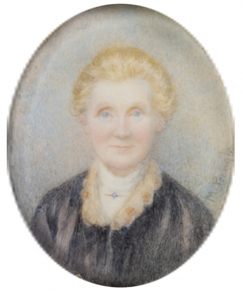 M. PRINGLE (Escuela centroeuropea, siglo XIX)Retrato de a