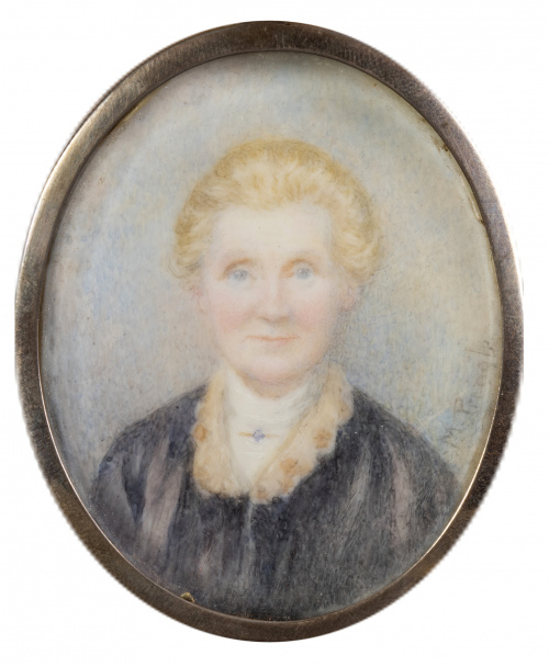 M. PRINGLE (Escuela centroeuropea, siglo XIX)Retrato de a
