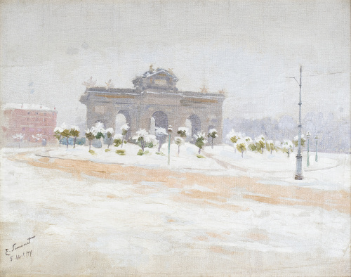 ENRIQUE SIMONET LOMBARDO (Valencia, 1866-Madrid, 1927), ENR